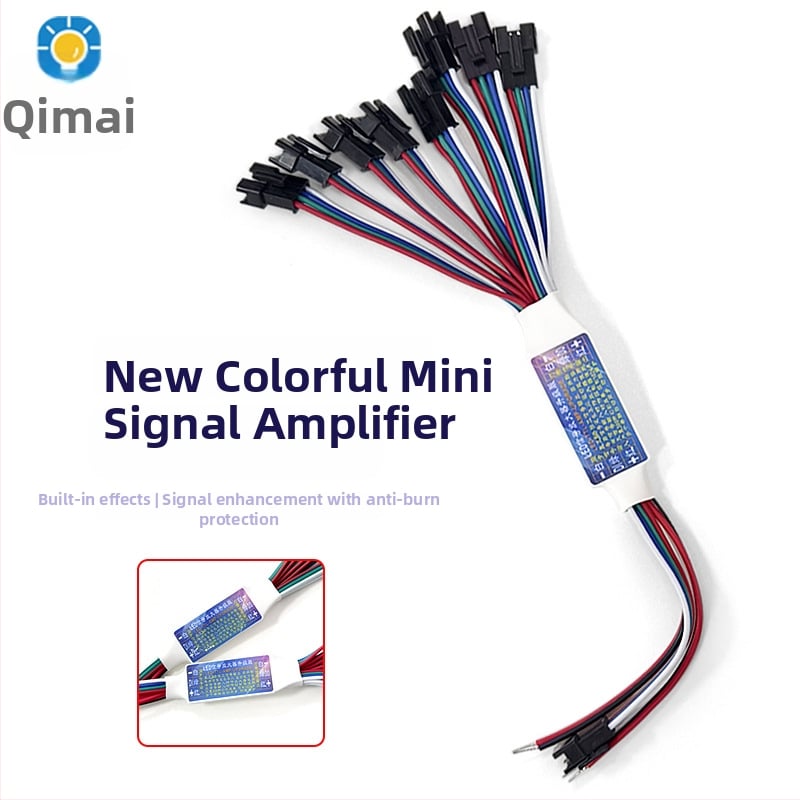 WS2811 pojačalo LED trake – 1–8 kanala, 5–24V, 3P priključak, IP20