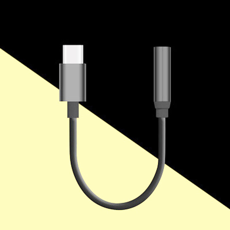 TYPE-C adaptér pre slúchadlá pre Android telefóny – Journalists, TYPE-C interface headset adapter, 3.5 mm jack