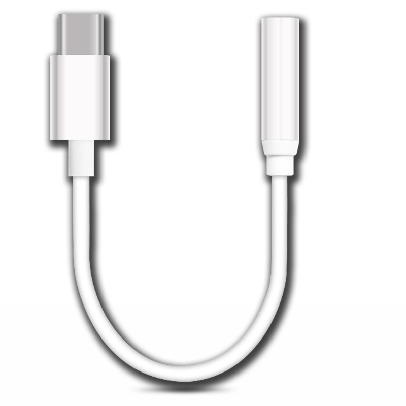 TYPE-C adaptér pre slúchadlá pre Android telefóny – Journalists, TYPE-C interface headset adapter, 3.5 mm jack