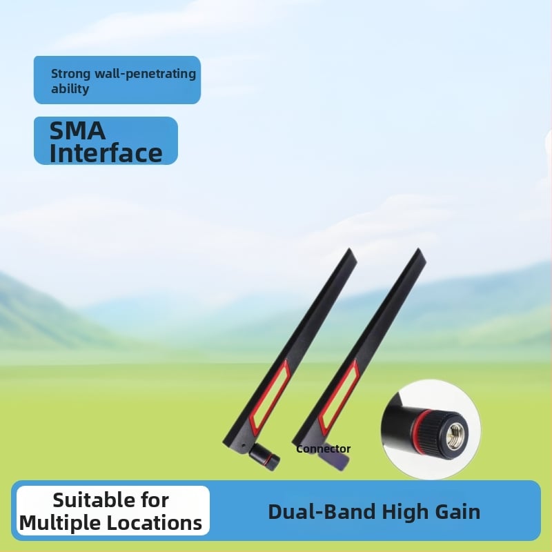 HCY dvojpásmová WiFi anténa pre Asus smerovače – cez stenu, vysoký zisk