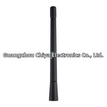 Telescopická anténa do auta s univerzálnou kompatibilitou, závitové uchytenie, vonkajšia dekoratívna gumová tyč