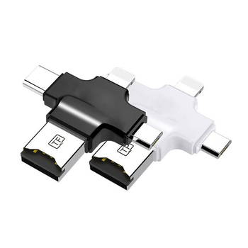 TF čitač kartica s OTG adapterom 4-u-1 za Android, USB prijenos visoke brzine