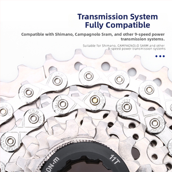Αλυσίδα ποδηλάτου Misni 005, χάλυβας, συμβατή με ταχύτητες 7/8/9/10/11/21/24/27/30