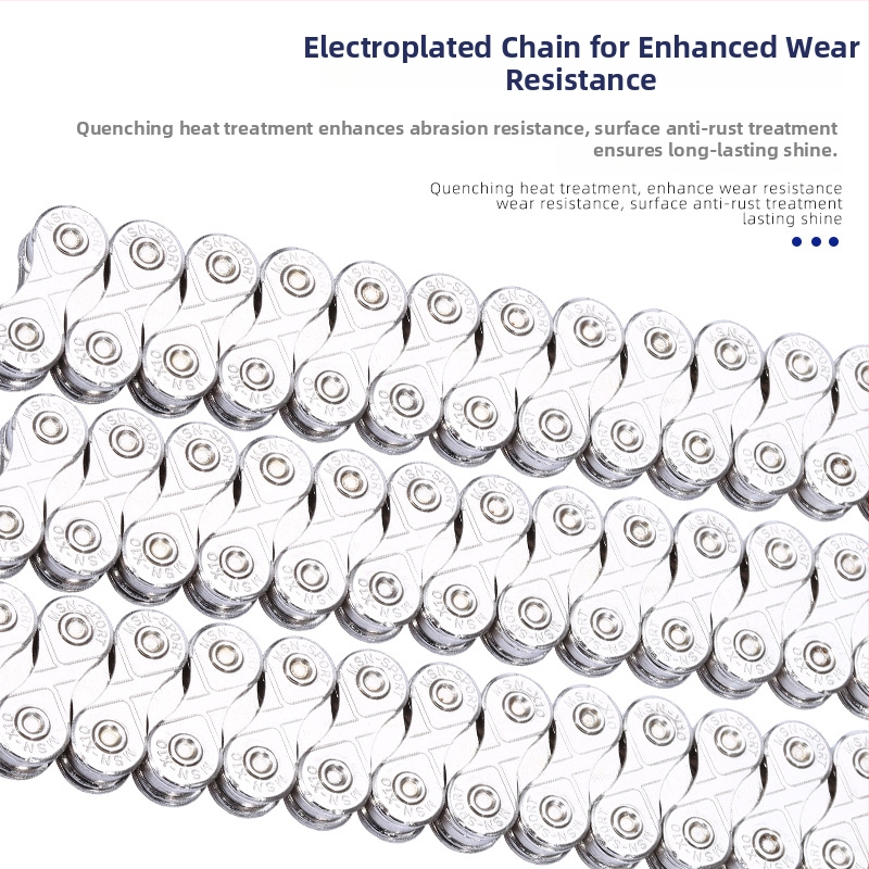 Αλυσίδα ποδηλάτου Misni 005, χάλυβας, συμβατή με ταχύτητες 7/8/9/10/11/21/24/27/30