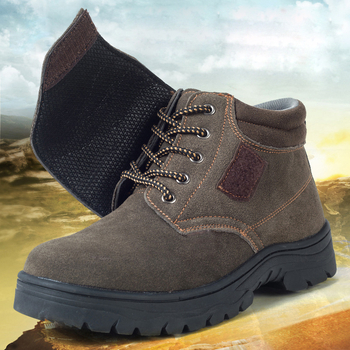 Заваръчни защитни обувки: удароустойчиви и пробивоустойчиви, замшеви, антиплъзгане и издръжливи