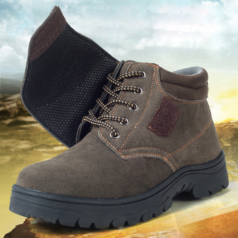 Заваръчни защитни обувки: удароустойчиви и пробивоустойчиви, замшеви, антиплъзгане и издръжливи