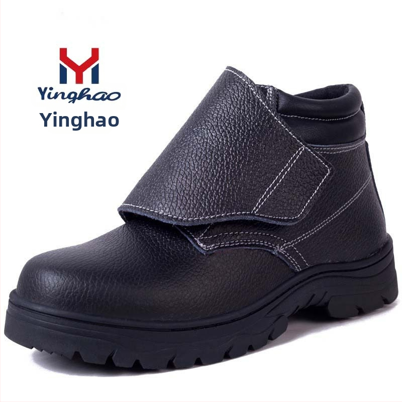 Заваръчни защитни обувки: удароустойчиви и пробивоустойчиви, замшеви, антиплъзгане и издръжливи