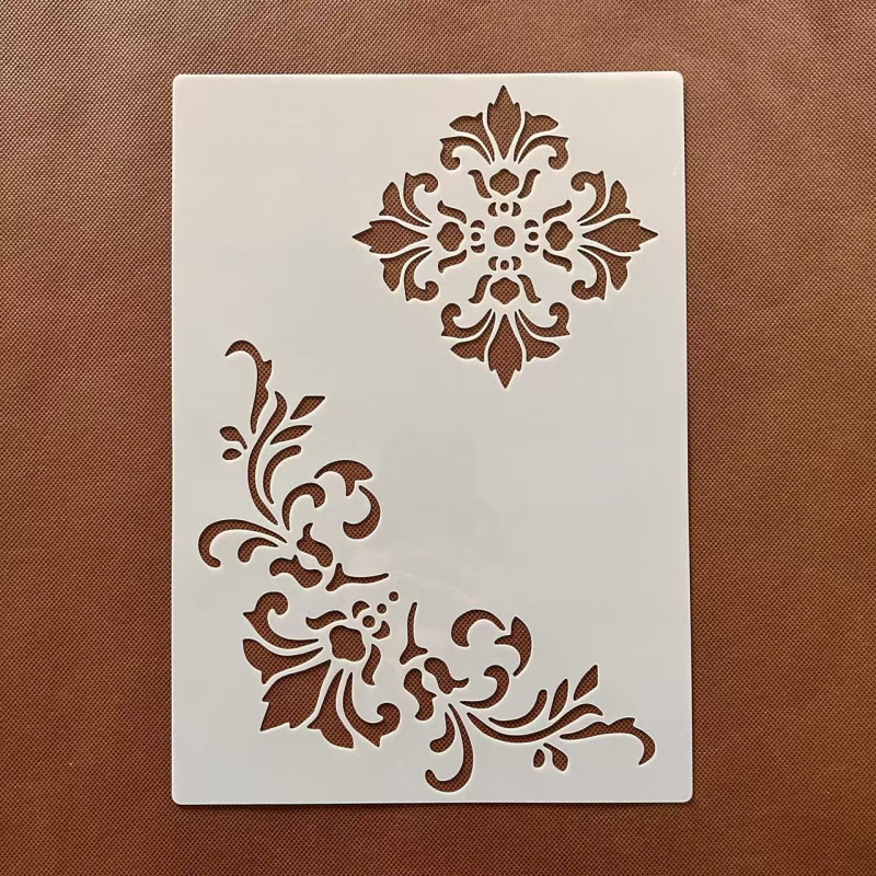 Europska vintage čipkana granica šablona, ručno oslikan izrezani dizajn, šablona za rubanje i foto-album (Brand: Other; Material: Other; Import: Ne; IP: Ne)