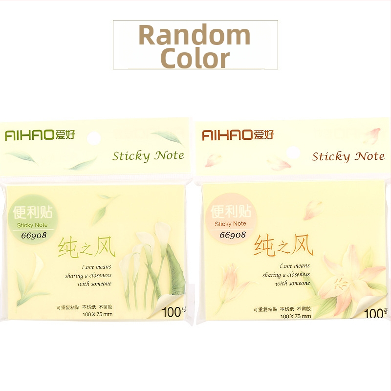 Hobbies lepiace poznámkové zošity, model 66907, lepiace, obal z papiera, 1 vnútorná strana