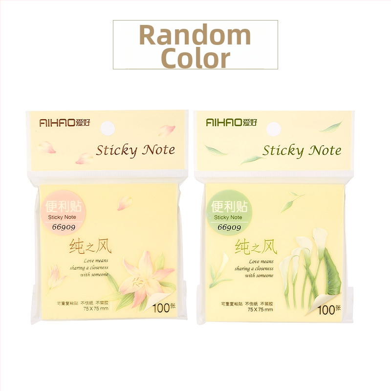 Hobbies lepiace poznámkové zošity, model 66907, lepiace, obal z papiera, 1 vnútorná strana