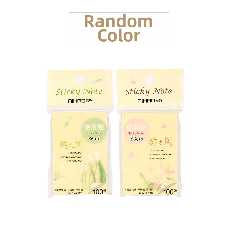 Hobbies lepiace poznámkové zošity, model 66907, lepiace, obal z papiera, 1 vnútorná strana