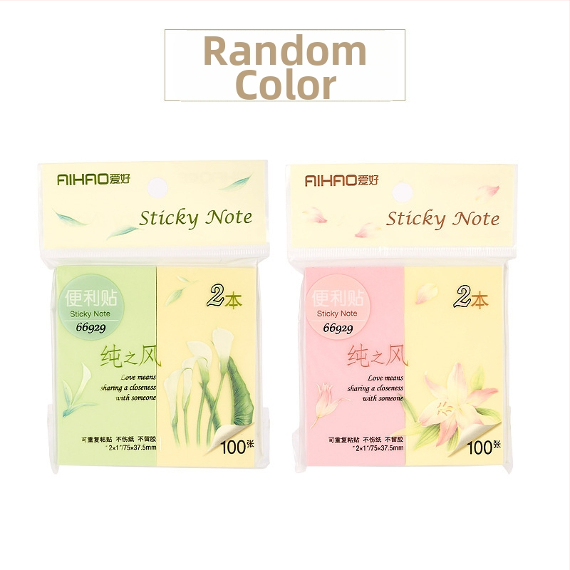 Hobbies lepiace poznámkové zošity, model 66907, lepiace, obal z papiera, 1 vnútorná strana