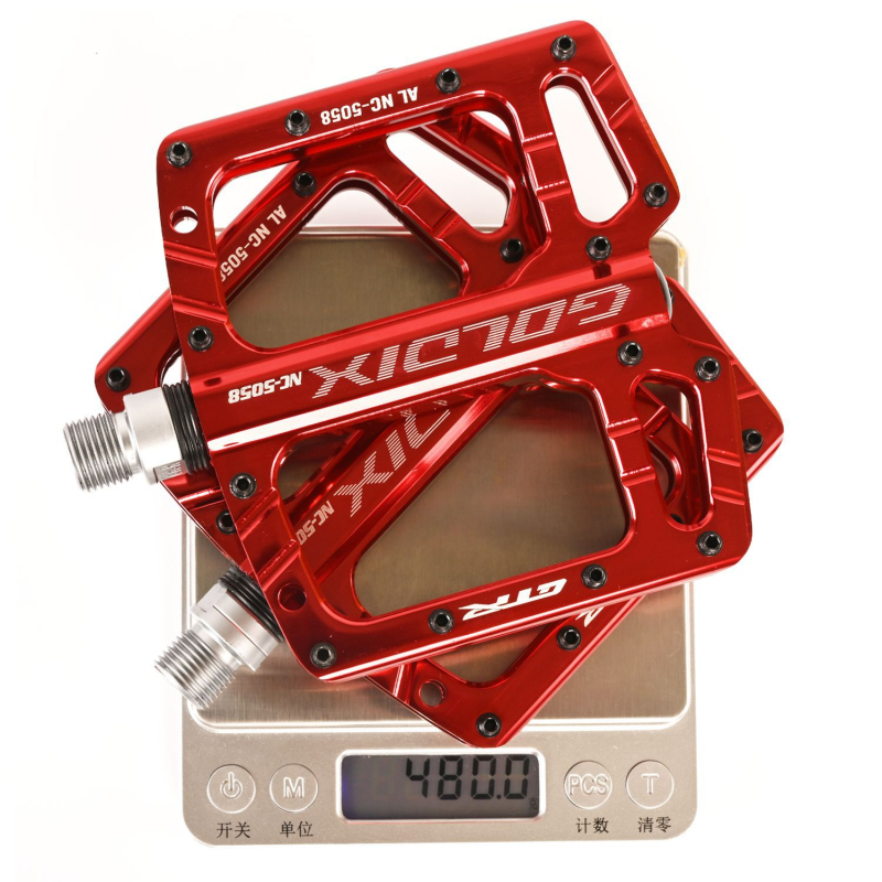 Goldix Pedale za bicikl CNC od aluminijske legure, ultralako, protuklizne, za cestovne i MTB bicikle