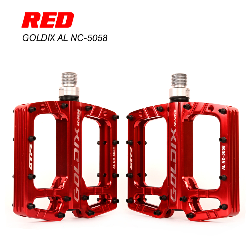 Goldix Pedale za bicikl CNC od aluminijske legure, ultralako, protuklizne, za cestovne i MTB bicikle