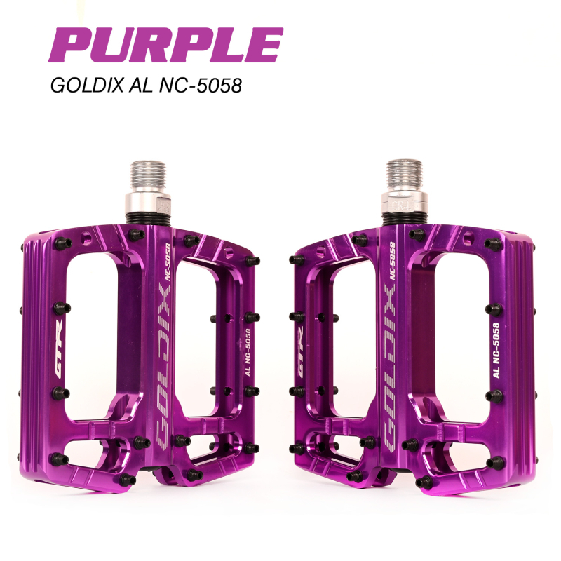 Goldix Pedale za bicikl CNC od aluminijske legure, ultralako, protuklizne, za cestovne i MTB bicikle