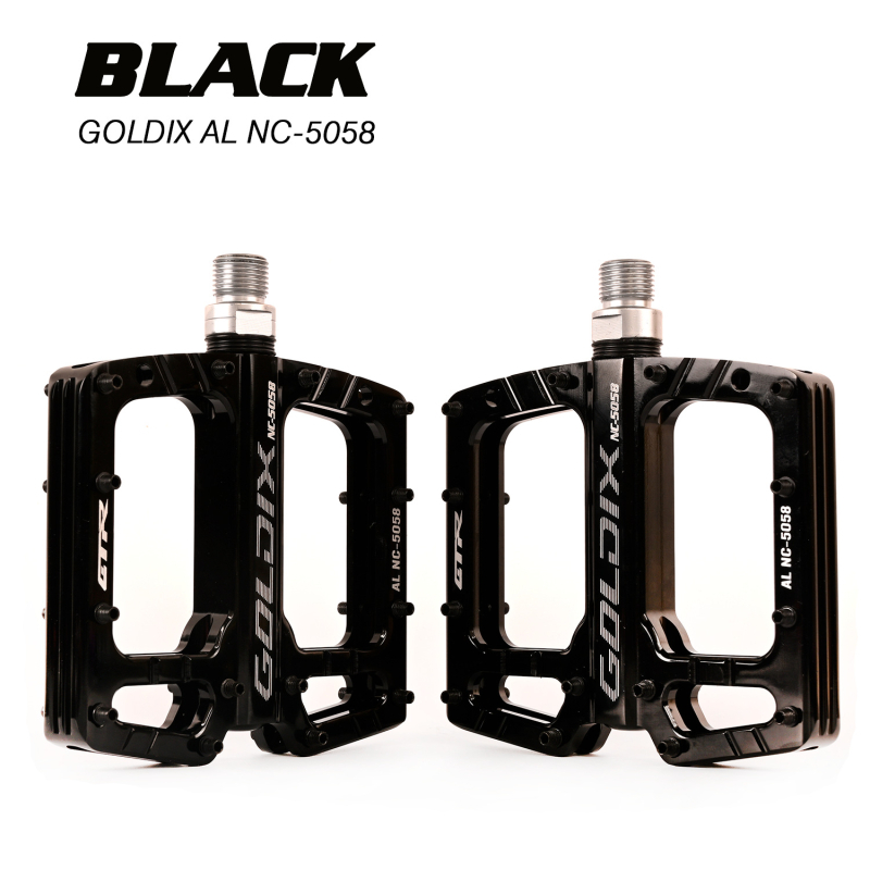 Goldix Pedale za bicikl CNC od aluminijske legure, ultralako, protuklizne, za cestovne i MTB bicikle