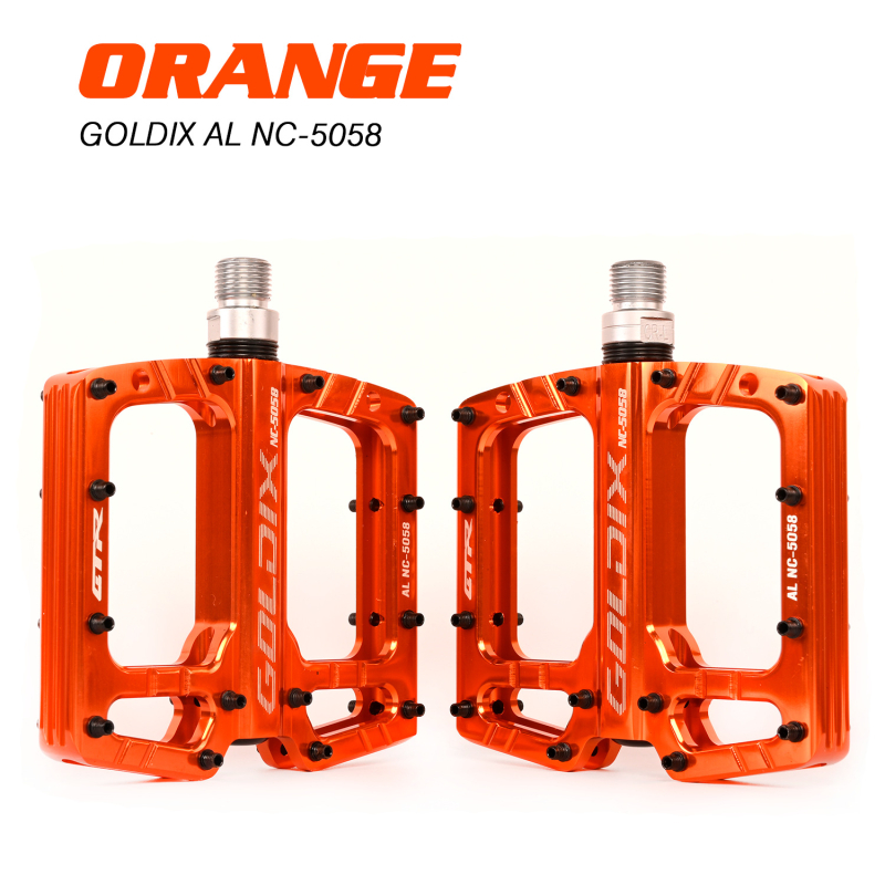Goldix Pedale za bicikl CNC od aluminijske legure, ultralako, protuklizne, za cestovne i MTB bicikle