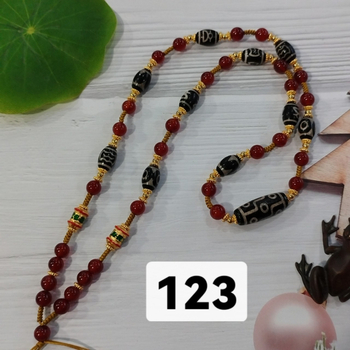 Yitai Buddha Thangka lančana ogrlica, unisex, ručno izrađena, polu-ručni proces, stakleni materijal, ljeto 2024