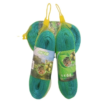 PE mreža za zaštitu vrta – ekstrudirana mreža za vrt, voćnjak i uzgoj (Materijal: PE; Postup: ekstruzija; Upotreba: vrt)