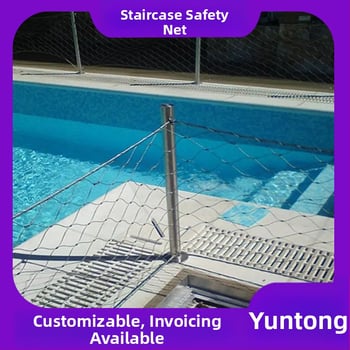 Nehrđajuća čelična mreža za ograde stepenica i mosta – zaštita od pada