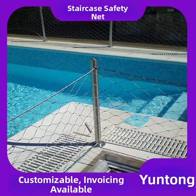 Nehrđajuća čelična mreža za ograde stepenica i mosta – zaštita od pada