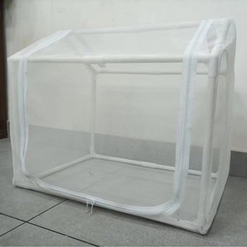 Оранжерия с мрежеста защита против насекоми, навес за разсад, водо- и слънцезащита, изолация и поддържане на влажността, прахозащитна интегрирана конструкция • Материал: PVC • Внос: Не