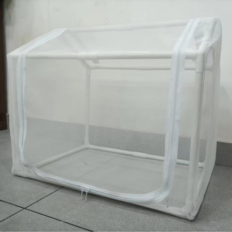 Оранжерия с мрежеста защита против насекоми, навес за разсад, водо- и слънцезащита, изолация и поддържане на влажността, прахозащитна интегрирана конструкция • Материал: PVC • Внос: Не