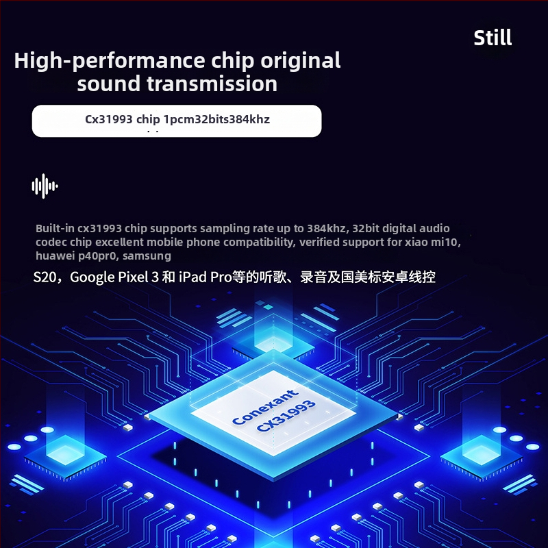 Xiaojie Electronics CT6 Type-C DAC adapter za slušalice s digitalnim audio dekoderom