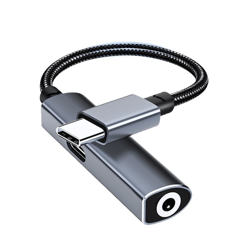 KINMAX AD06 Type-C na 3,5 mm audio i punjački adapter – 2-u-1 za Type-C uređaje (Google, Samsung, Huawei, Xiaomi, Apple 15/16)