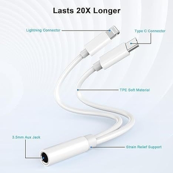 Type-C na 3,5 mm audio adapter kabel za iPhone/iPad, Model 2228