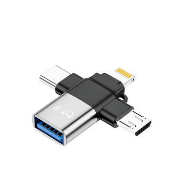 Cross OTG adapter, 3-u-1 USB-C OTG pretvarač za Apple, Huawei, Oppo, Xiaomi i Vivo