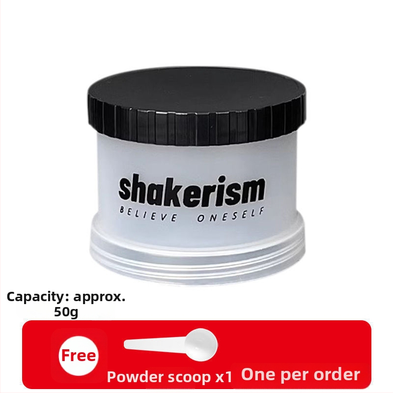 Kutija za doziranje mliječnog praha s plastičnim lijevnikom, prehrambene kvalitete, prijenosna posuda za proteinski prah