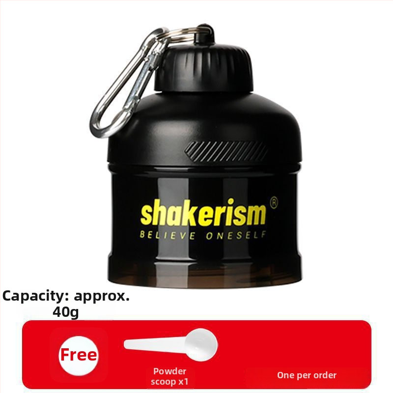 Kutija za doziranje mliječnog praha s plastičnim lijevnikom, prehrambene kvalitete, prijenosna posuda za proteinski prah