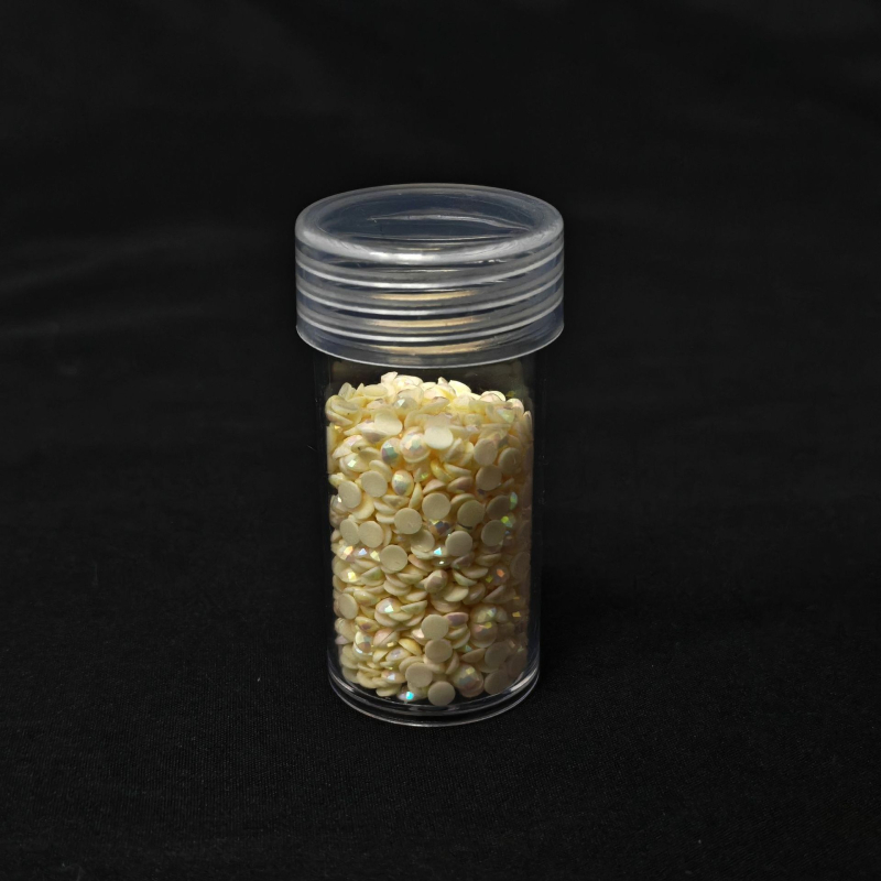 Jego Rice bead box – kutija za skladištenje staklenih perli, plastični PP+PS, kapacitet 10 ml, prašini otporan završetak, mogućnost otiska logotipa