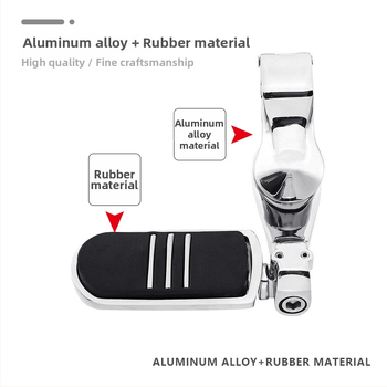 Predný pedál pre Harley sériu | Hliníková zliatina, Elektroplátovaný povrch, Značka JH