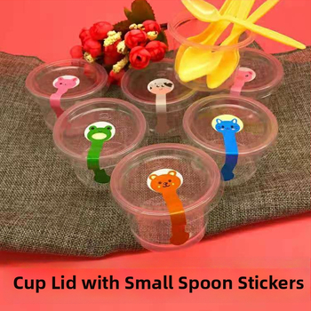 Jednokratna plastična posuda za desert (PVC), bez poklopca (pakiranje: šalica)