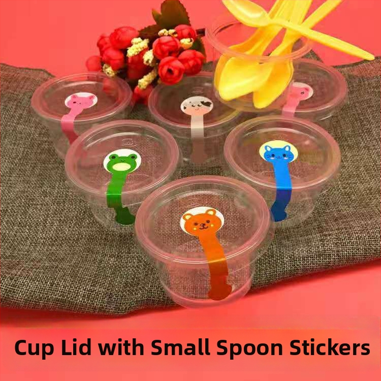 Jednokratna plastična posuda za desert (PVC), bez poklopca (pakiranje: šalica)