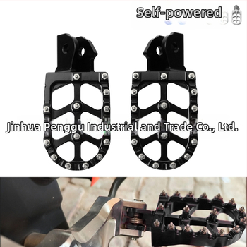 Predný pedál pre Light Bee S/X – CNC opracovaný z hliníkového zliatiny, protišmykový povrch, elektroplating, univerzálny off-road pedál