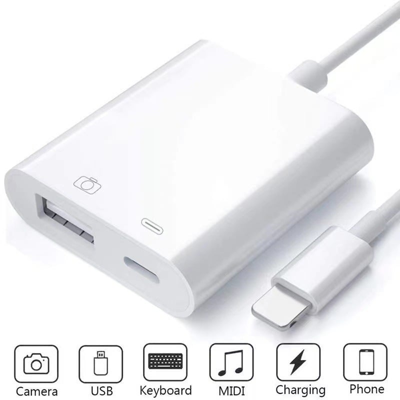 OTG USB-C 2-u-1 adapter za Apple uređaje, podržava USB flash disk