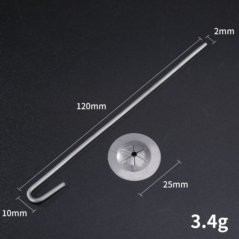 Cuier izolant tip J cu garnitură auto-blocantă pentru plasă anti-păsări la panouri solare • Material: oțel inoxidabil • Nucleu: oțel inoxidabil și aluminiu • Temperatură de lucru: 200°C • Conductivitate termică: 0.03 W/mK • Grad: A