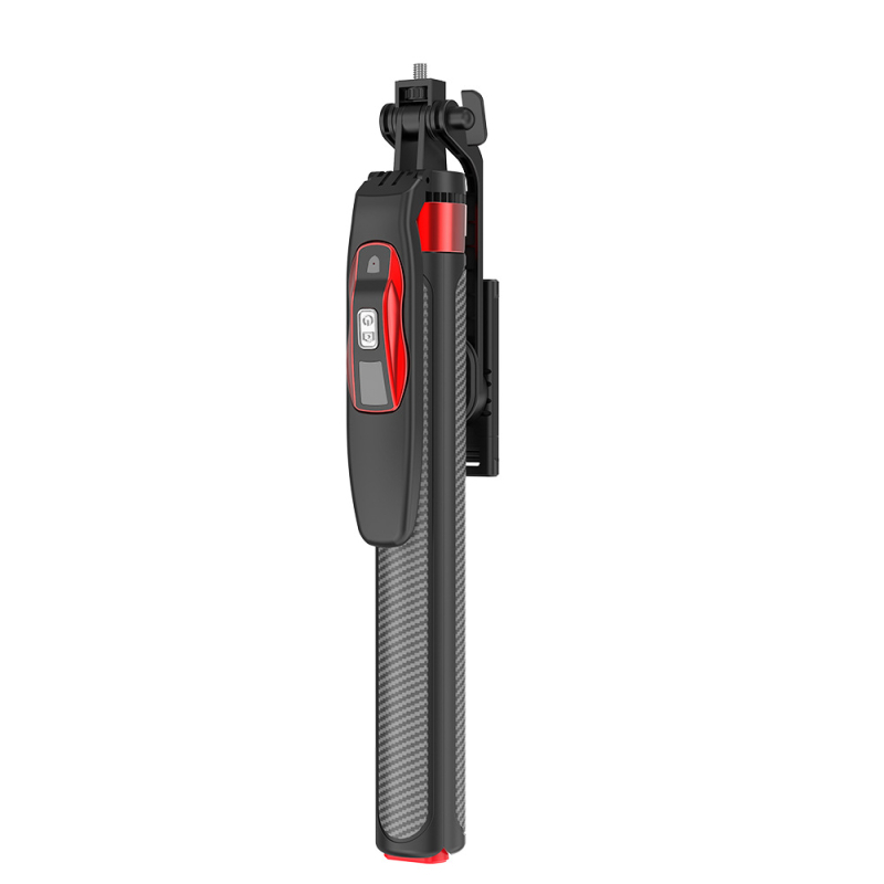 Univerzalni Bluetooth selfie štapić s ručnim stabilizatorom i LED rasvjetom, model F18, plastično kućište