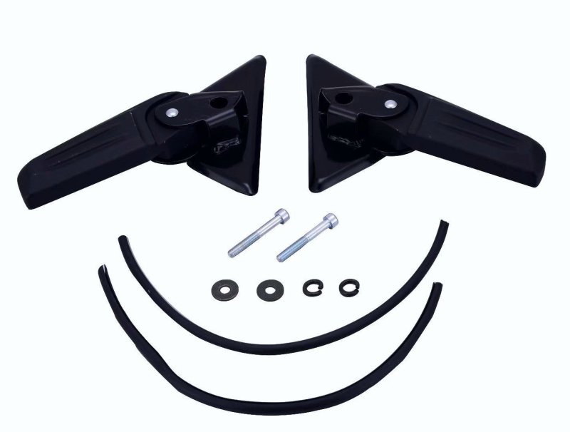 Suport de picior spate pentru Vespa Piaggio, Silk Circle material, finisaj Baking Paint