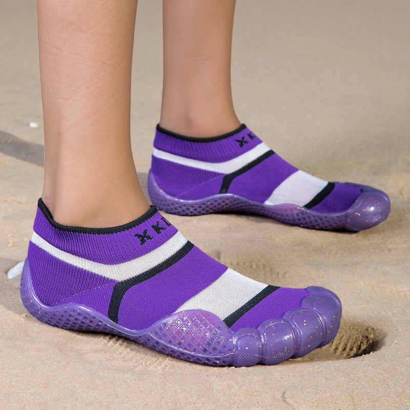 Vodene cipele za plažu i vodne aktivnosti, prozračni mrežasti gornji dio, niski dizajn, gumeni đon injekcijski oblikovan, unisex odrasli