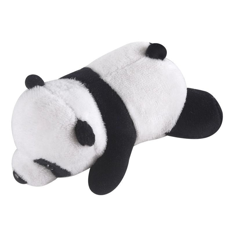 Panda lutka za upravljač — slatko platneno karikaturalno dekorativno dodatek za bicikl i motocikl (Materijal: tkanina; Stil: crtani; Marka: Trenika; Funkcija: Dekor)