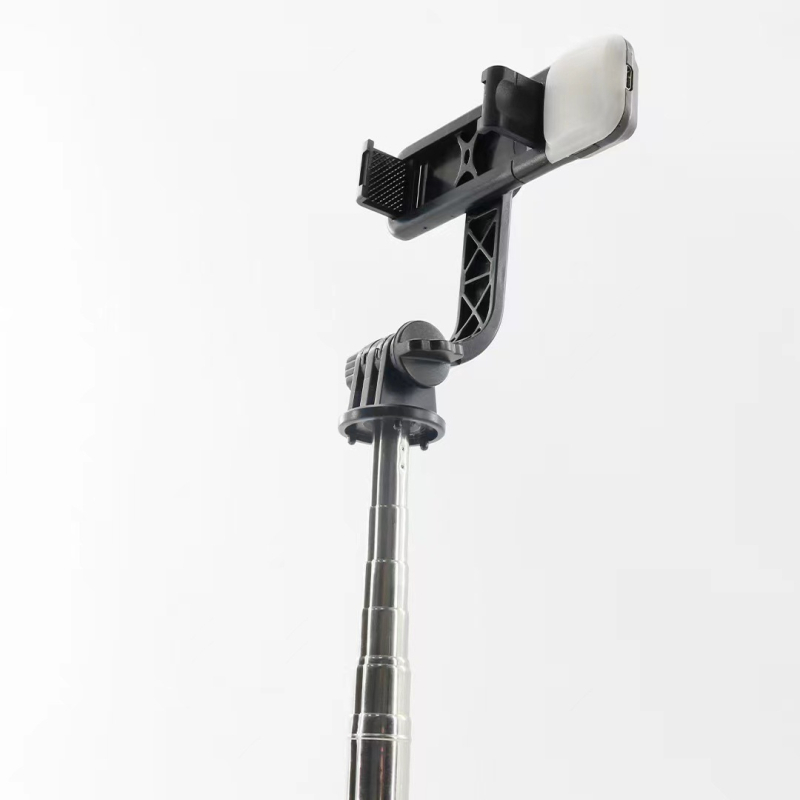Q07 Bluetooth selfie štapić s integriranim višenamjenskim live tripodom, teleskopskim, s rasvjetom i daljinskim upravljačem