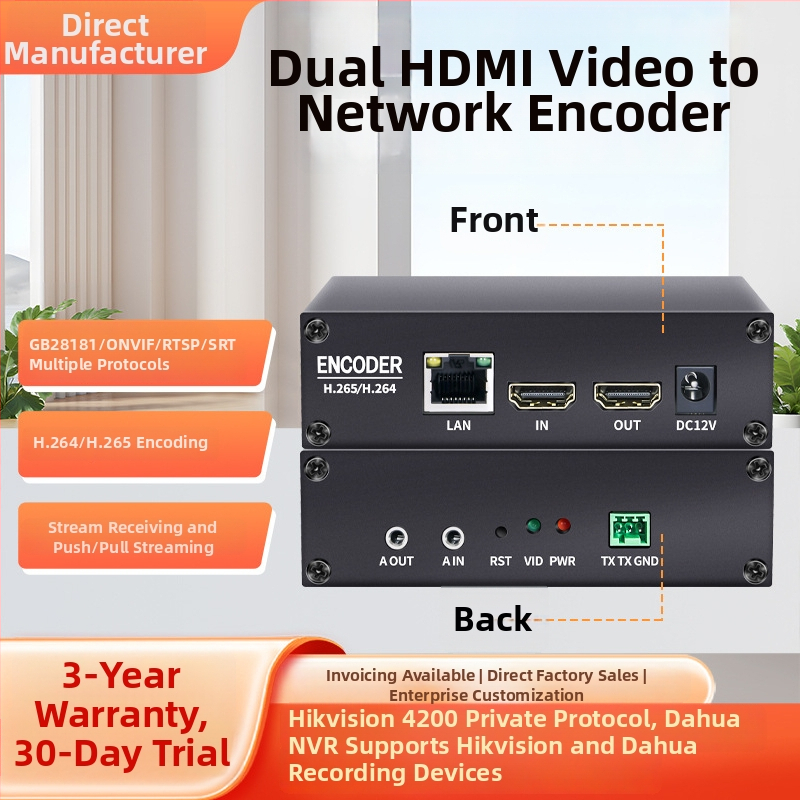 HDMI snimač zaslona s H.265 kodekom za više zaslona