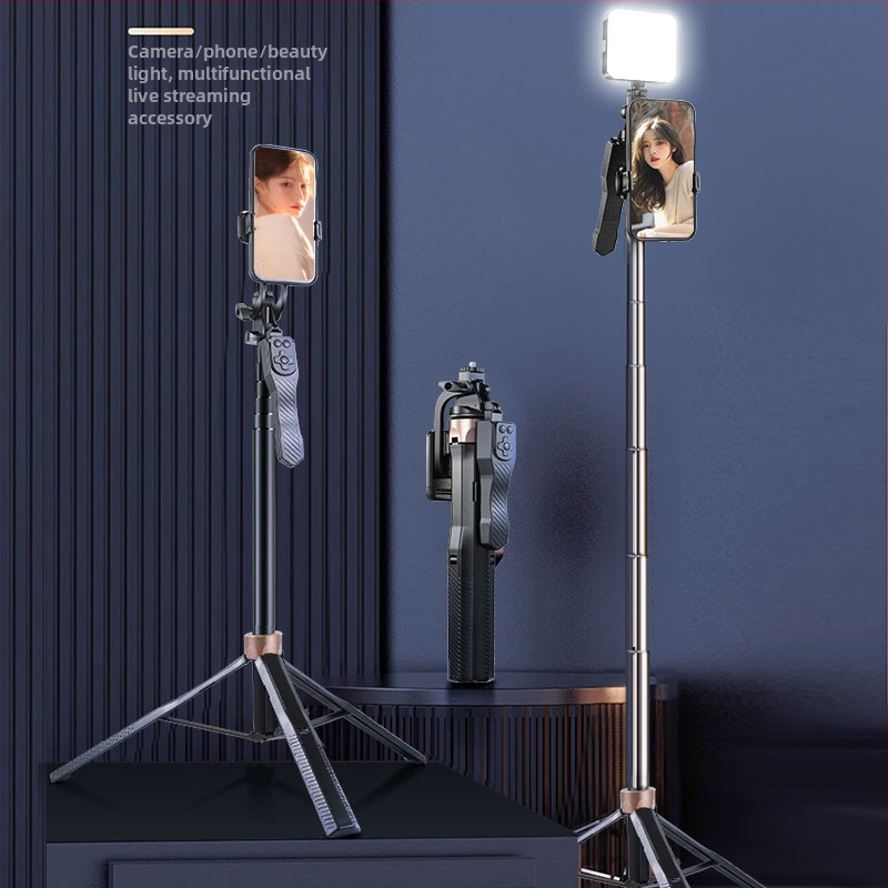 Селфи палка за телефон с Bluetooth дистанционно, алуминиева сплав, стабилизатор за снимане, универсална съвместимост