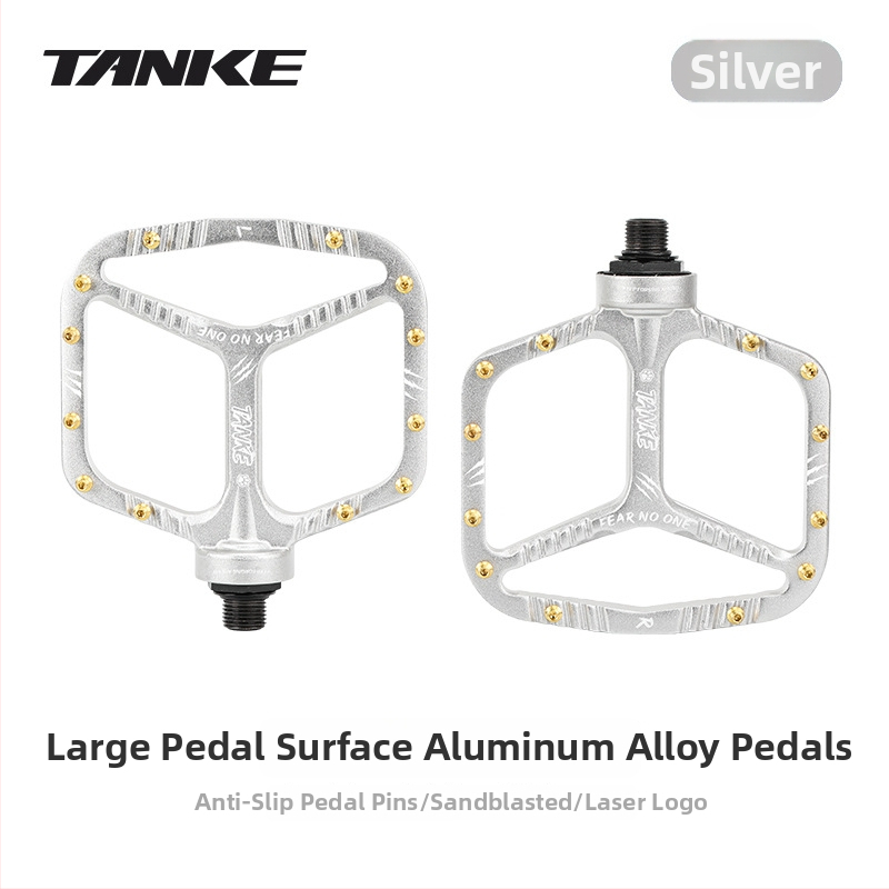 Tanke Carbon pedale za planinski bicikl, ultralakih legura aluminija, antislip s bodljama, vodootporne i otporne na habanje, univerzalne pedale