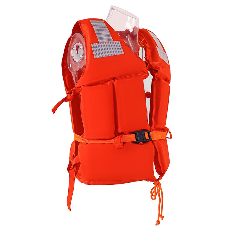 Spasiteljski prsluk za morski posao s Oxford platnom, marka Hna, model Flood Emergency Detection Clothing, podrška prilagodbi, izvješće o ispitivanju