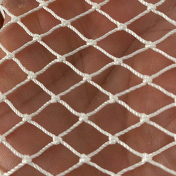 Bijela najlonska mreža za ribolov i uzgoj riba, mreža za podizanje i mreža za vješanje fotografija